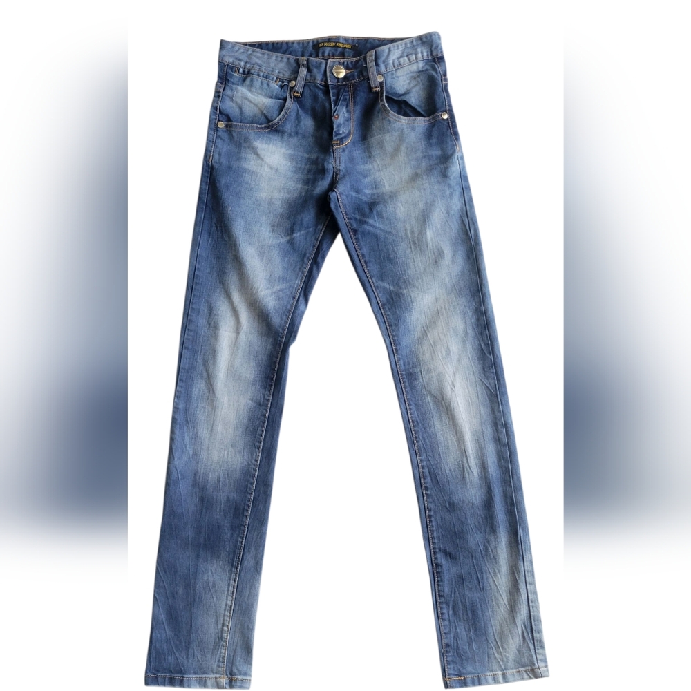 Takeshy Kurosawa 100% Cotton Made In Italy Blue Denim Jeans Size 28